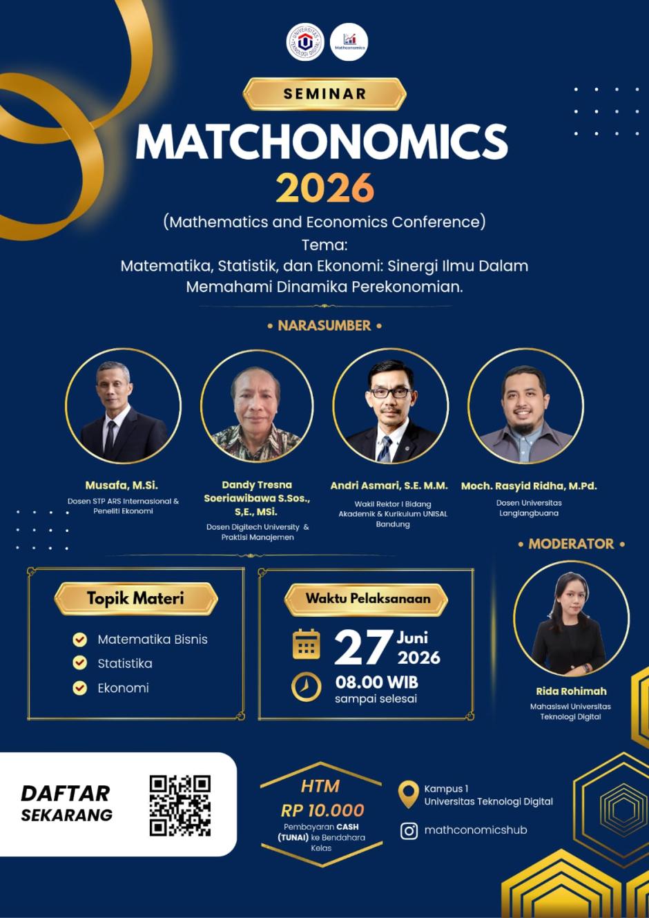 Mathematics and Economics Conference