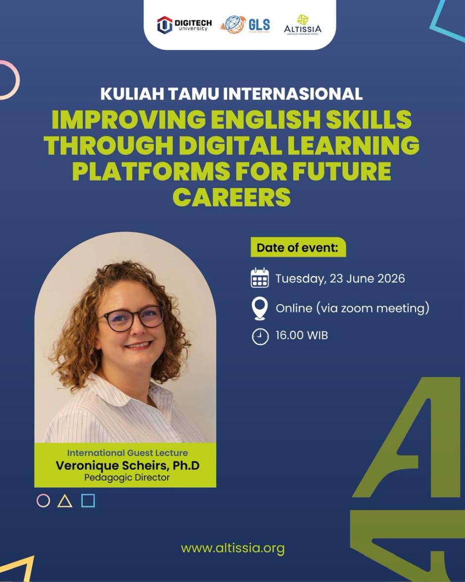 GUEST LECTURE! Improving English Skills Through Digital Learning Platforms for Future Careers
