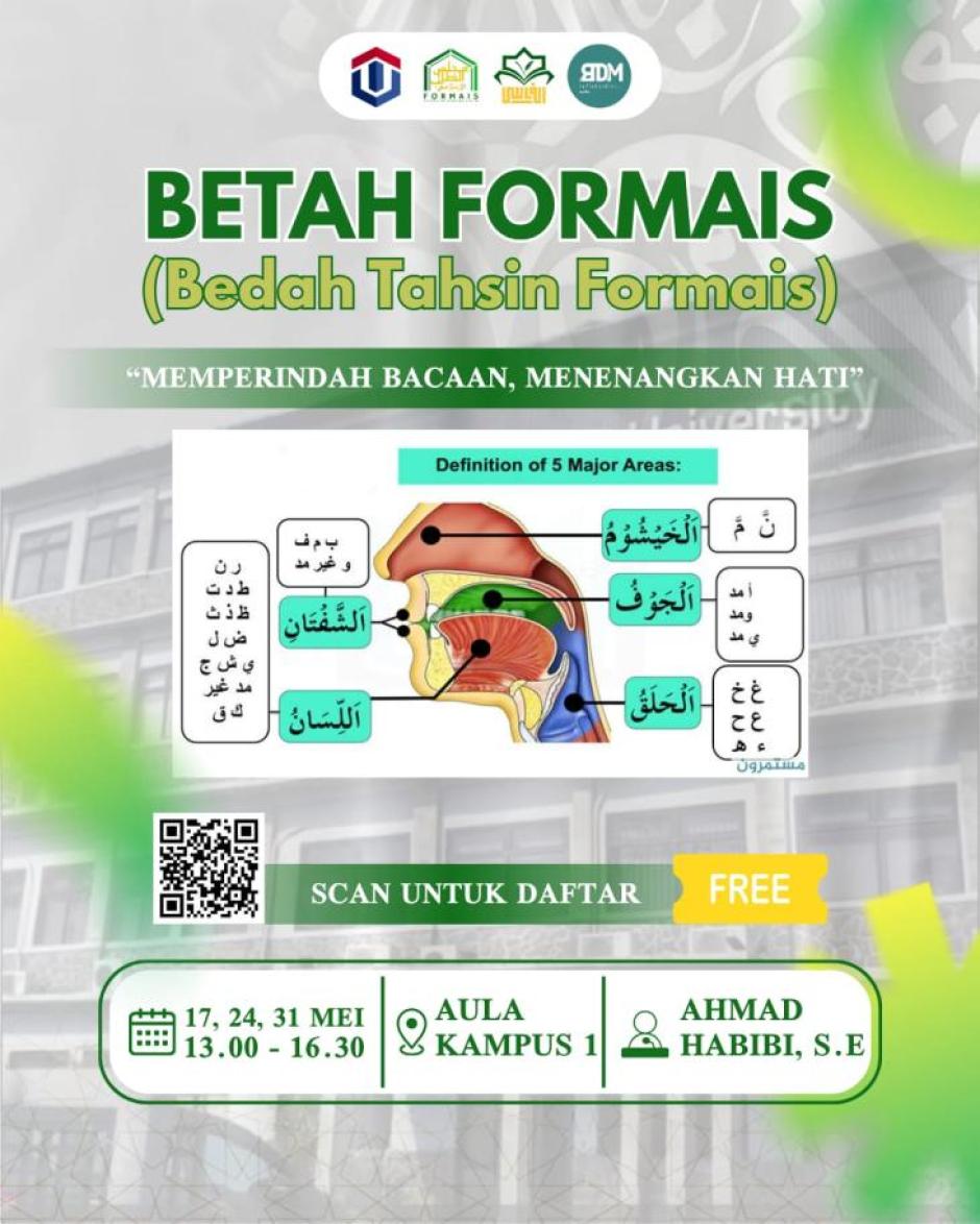 BETAH FORMAIS (Bedah Tahsin FORMAIS)
