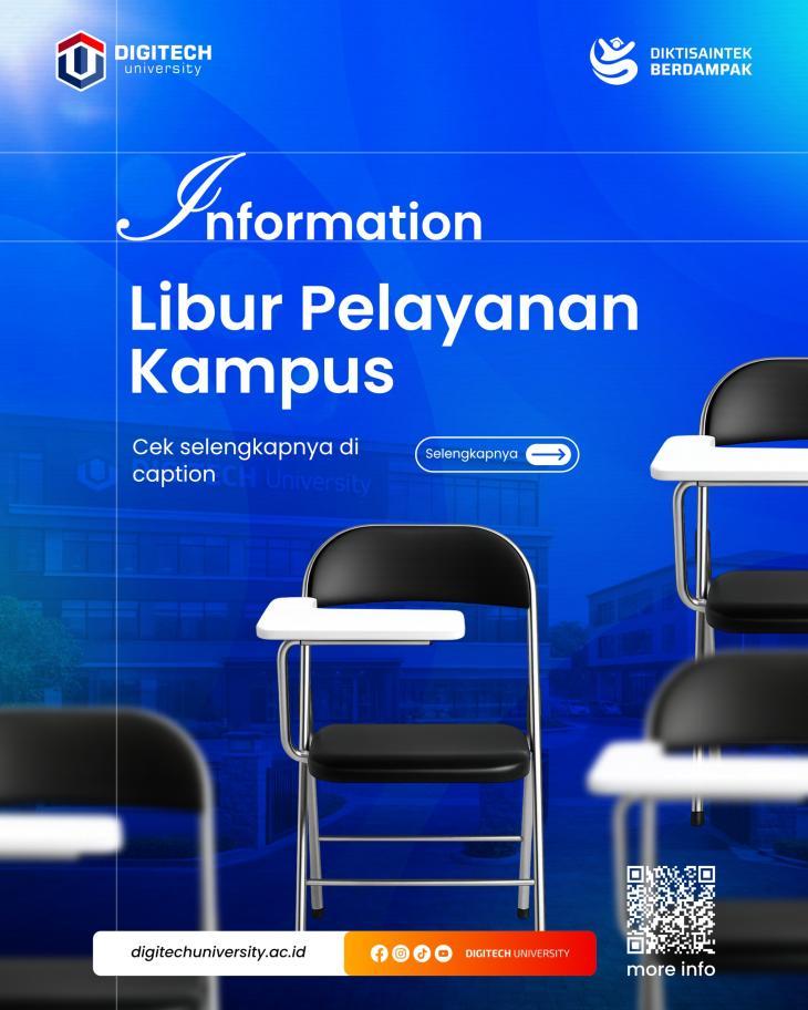 Pengumuman Ketentuan Libur Pelayanan & Perkuliahan Menyambut Tahun Baru Islam 1448 H