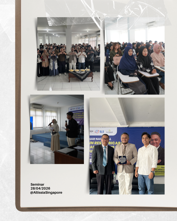 Gelar Seminar Nasional, Digitech University Gandeng Altissia Kupas Tuntas Kepercayaan Diri Berbahasa Inggris