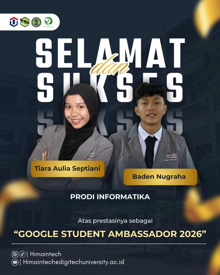 Google Student Ambassador 2026 Universiras Teknologi Digital dari Prodi Informatika Lho..