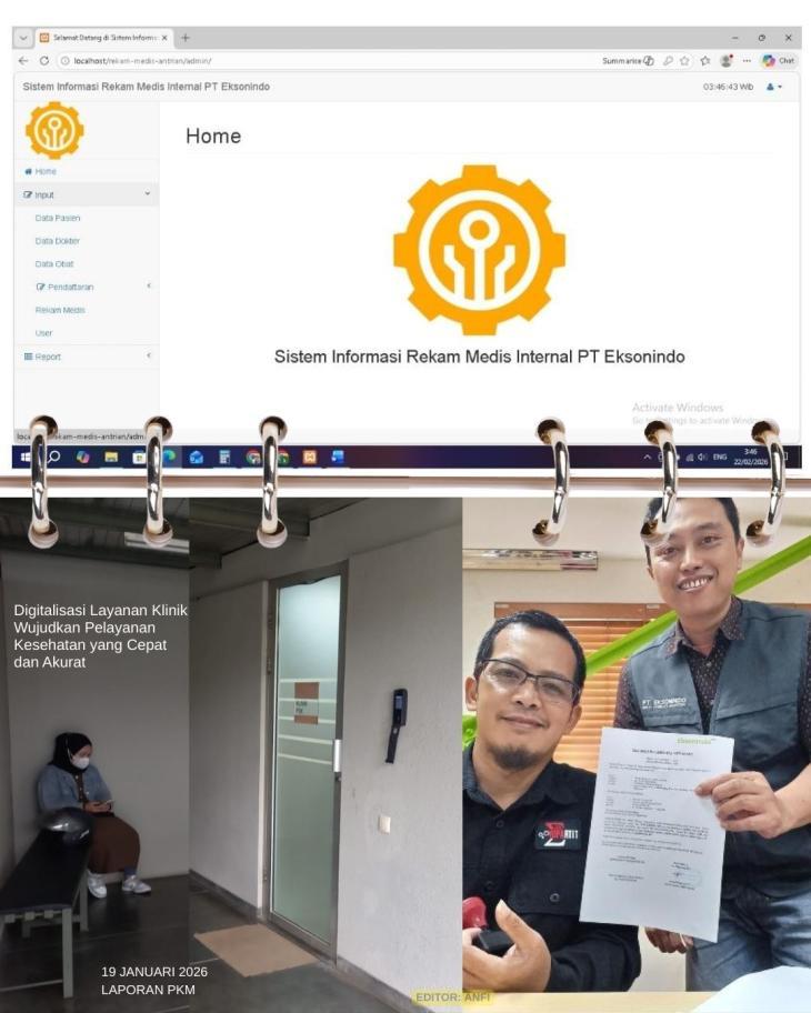 Digitalisasi Layanan Klinik Perusahaan, Wujudkan Pelayanan Kesehatan yang Cepat dan Akurat