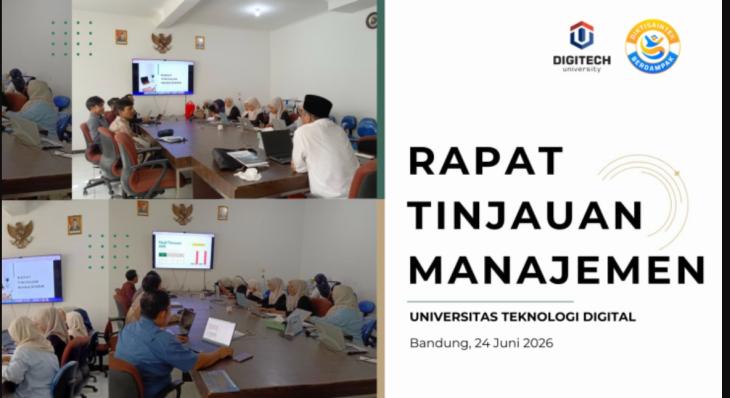 Membangun Budaya Mutu Berkelanjutan, Universitas Teknologi Digital Gelar Rapat Tinjauan Manajemen (RTM) Tahun 2026