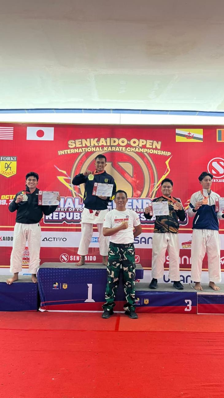 PRESTASI MAHASISWA - YEHEZKIEL TAMPANATU ROTTY PRODI INFORMATIKA DIGITECH UNIVERSITY NON-AKADEMIK - SENKAIDO OPEN INTERNATIONAL KARATE CHAMPIONSHIP (INDIVIDUAL KATA PUTRA)