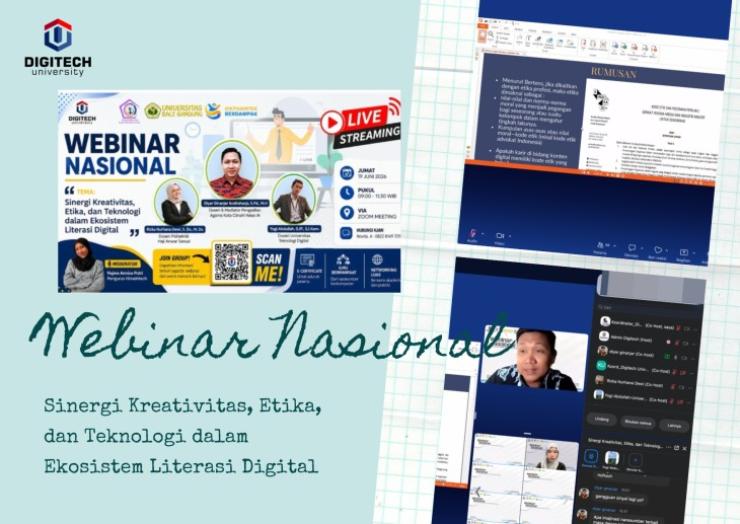 Dokumentasi Webinar Nasional Literasi Digital